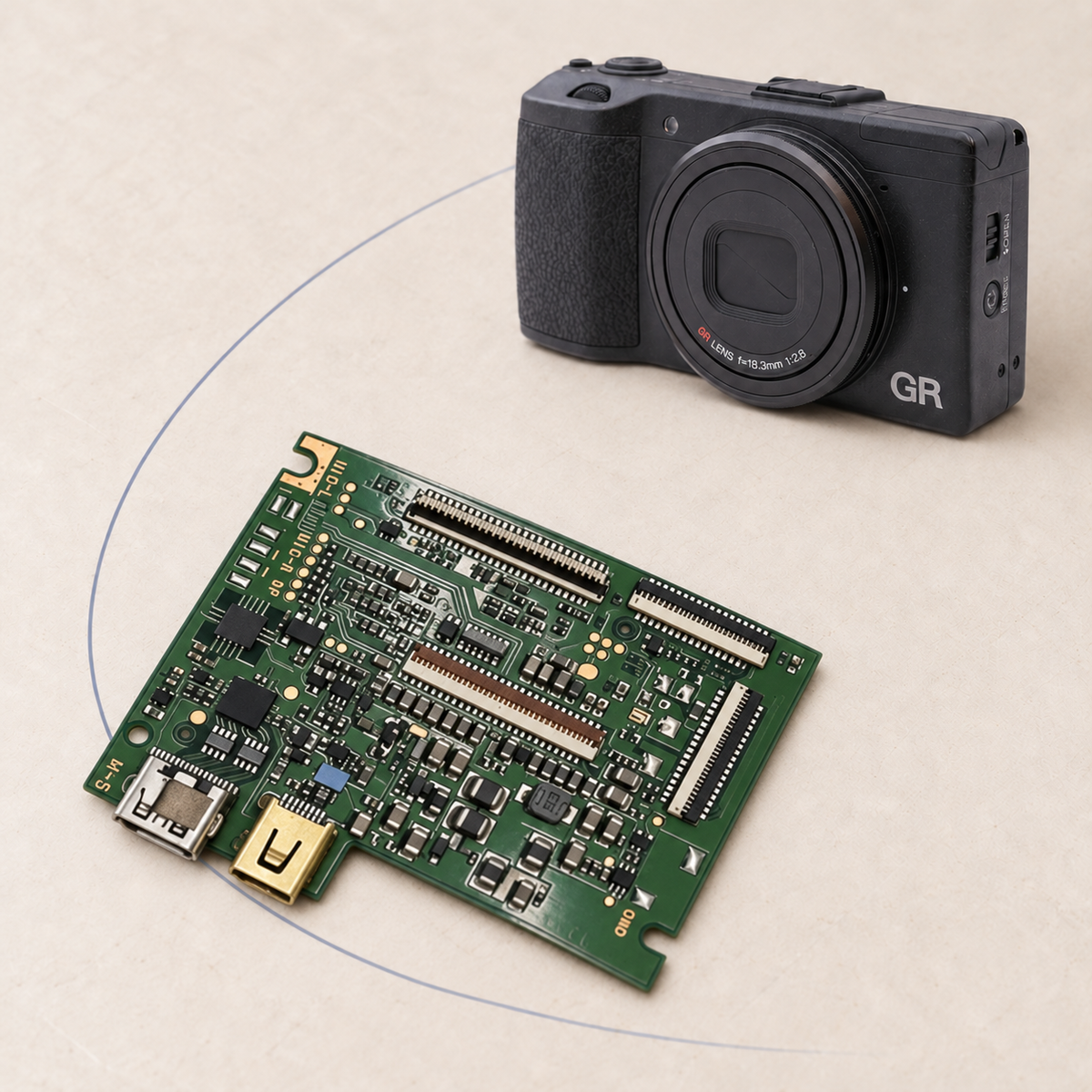 Ricoh GR & GR II Mainboard Repair
