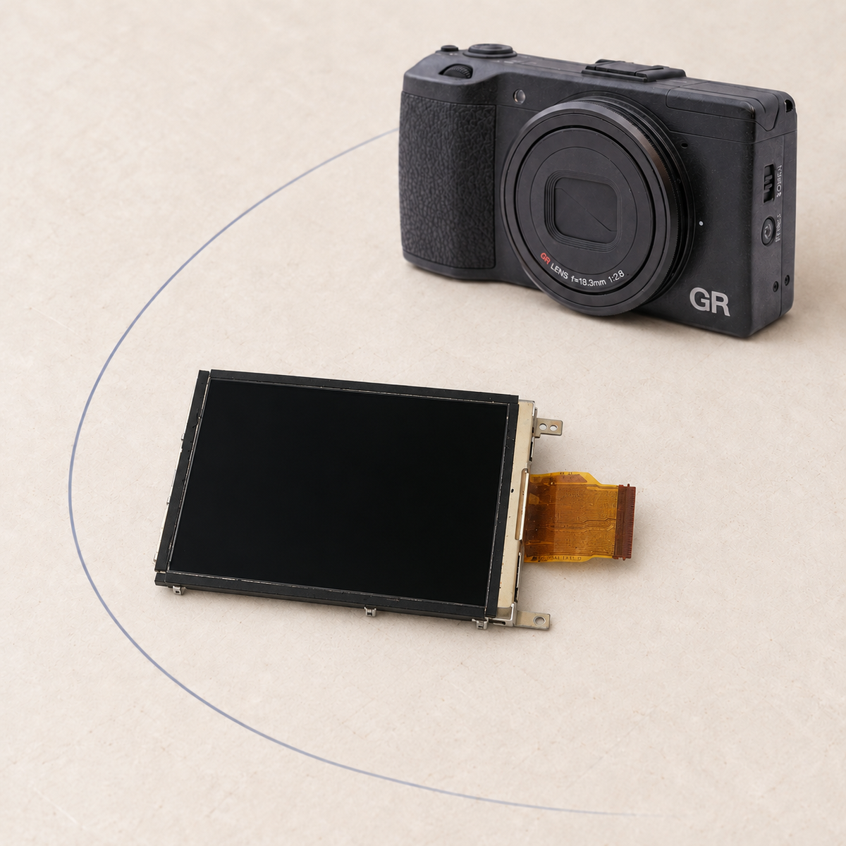 Ricoh GR & GR II LCD Screen Repair